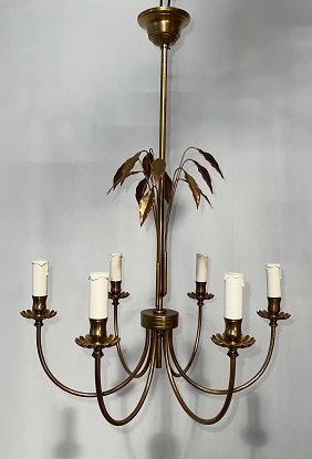 20th Century French Chandelier - Inspired By Maison Charles