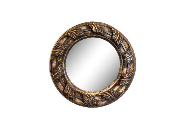Early 20th Century Italian Renaissance Style Round Mirror 