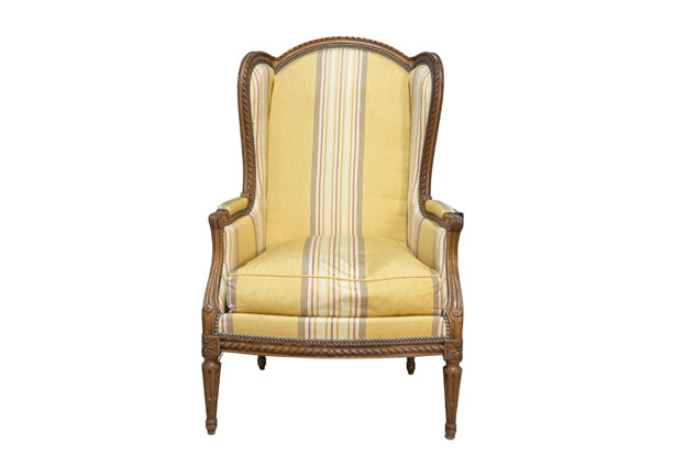 20th Century French Louis XVI Style Bergere DLW