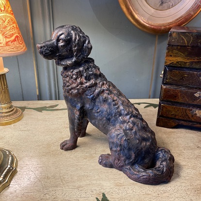Arriving in Future Shipment - 19th Century French Cast Iron Dog