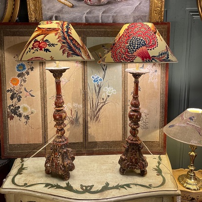 Arriving in Future Shipment - Pair of 18th Century French Lamps