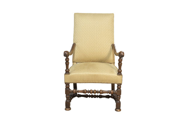 18th Century French Louis XIII Style Armchair DLW