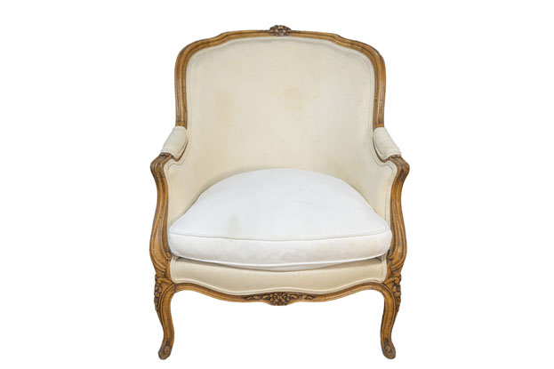20th Century French Louis XV Style Bergere DLW