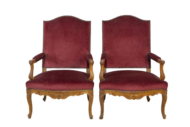 Pair of 19th Century French Arm Chairs DLW