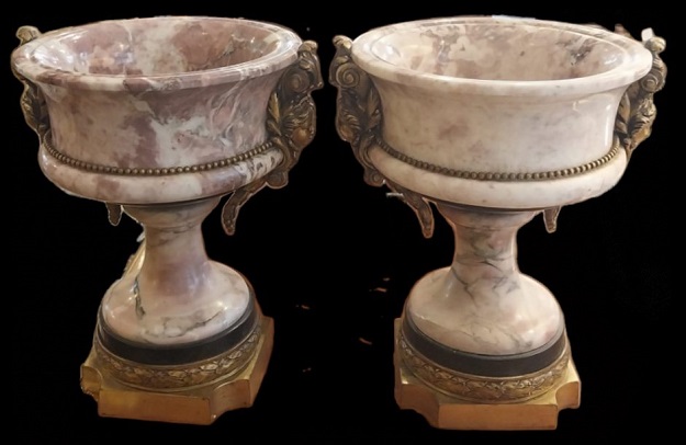 Pair of 19th Century French Urns DLW