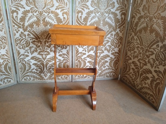 Arriving in Future - Nineteenth Century Charles X Side Table, circa 1830