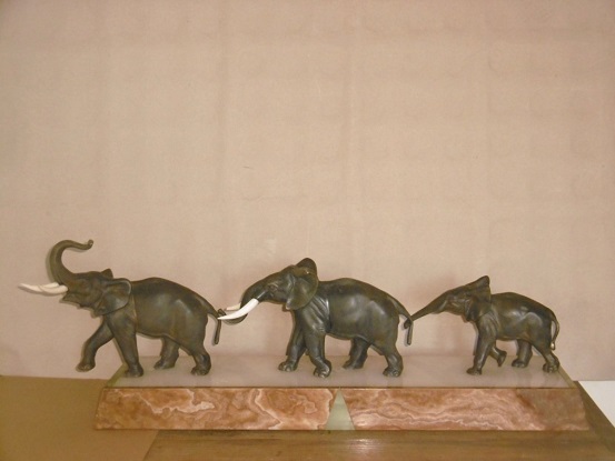 Arriving in Future Shipment - French 20th Century Elephant Sculpture