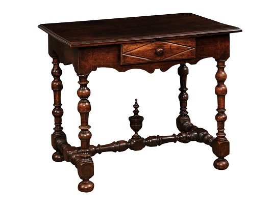 French 17th Century Louis XIII Walnut Table