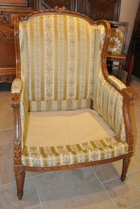 French 19th Century Louis XVI Style Bergere