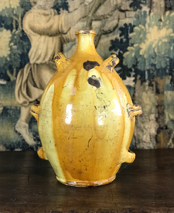 French 19th Century Glazed Terracotta Jar