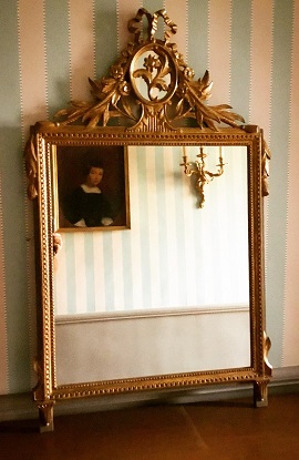 Arriving in Future Shipment - French 20th Century Louis XVI Style Gilded Mirror