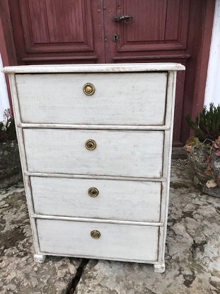 Arriving in Future Shipment - Swedish Late 19th Century Painted Nightstand