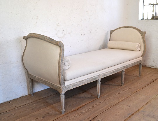 Arriving in Future Shipment - 18th Century Swedish Gustavian Daybed