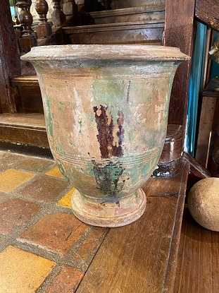 Arriving in Future Shipment - French Early 19th Century Anduze Vase
