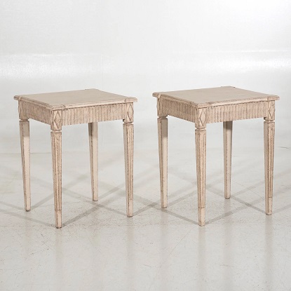 Arriving in Future Shipment - Pair of 19th Century Swedish Console Tables Circa 1890