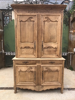 Arriving in Future Shipment - Early 19th Century French Louis XV Style Buffet Deux Corps