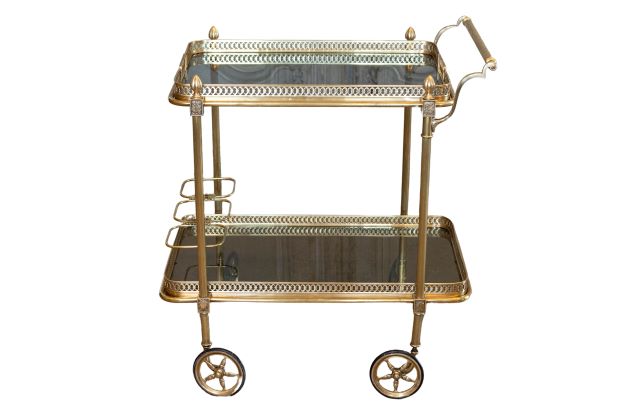 20th Century French Drinks Trolley