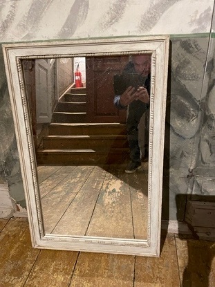19th Century Swedish Gustavian Style Mirror