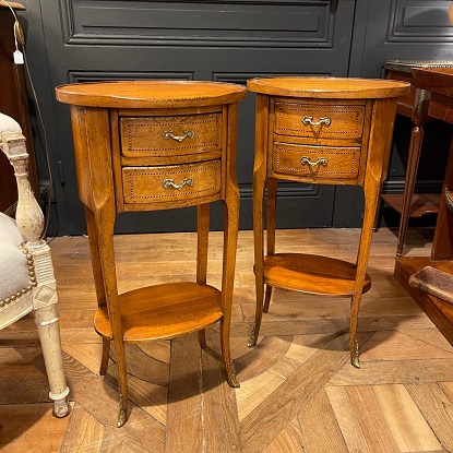 Arriving in Future Shipment - Pair of 20th Century French Side Tables