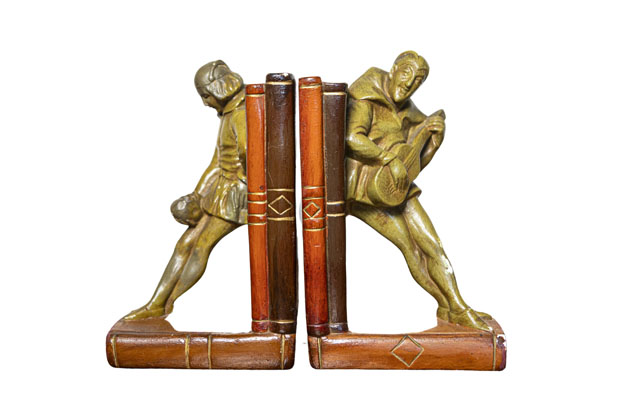 Pair of 20th Century French Bookends 